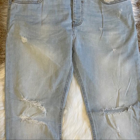 🔥Zara Man Denimwear Ripped Skinny Jeans - Picture 5 of 5